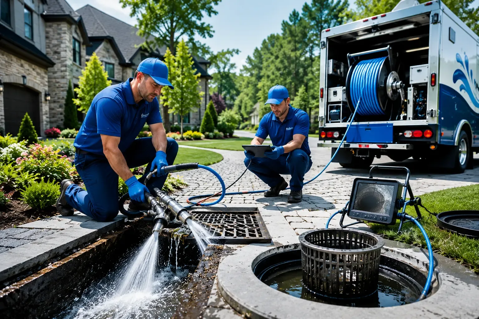 Local outdoor drain cleaning professionals in Bloomington, MD