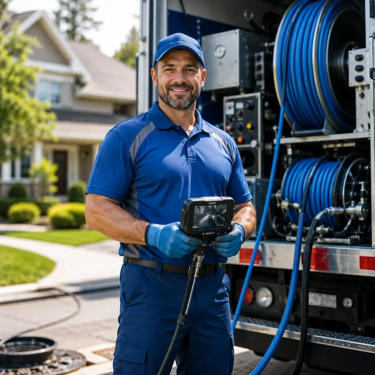 Local outdoor drain cleaning specialists in Bloomington, MD